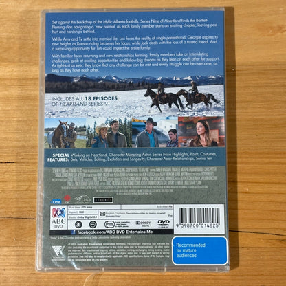 Heartland The Complete 7th and 9th Series DVD 4-Disc Set PAL 4 Series 9 New Sealed