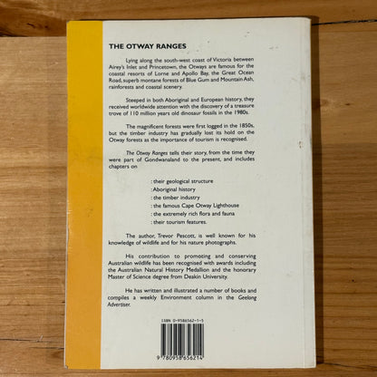 The Otway Ranges by Trevor Pescott Paperback 1998 GD
