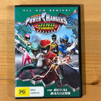 Saban's Power Rangers Dino Charge DVD The Royal Rangers PAL 4 VGC