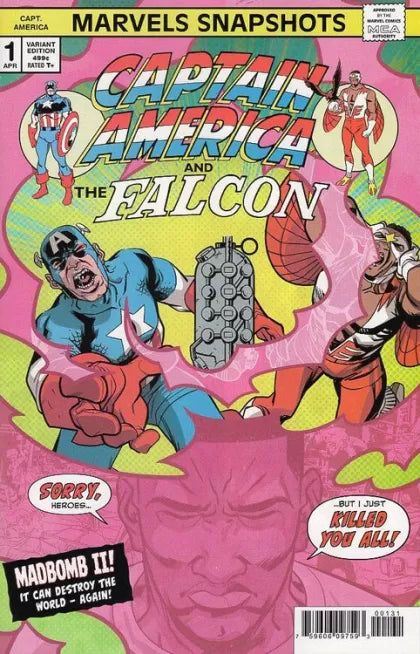 Marvels Snapshot: Captain America (2020) #1 Variant Ramon K Perez Cover