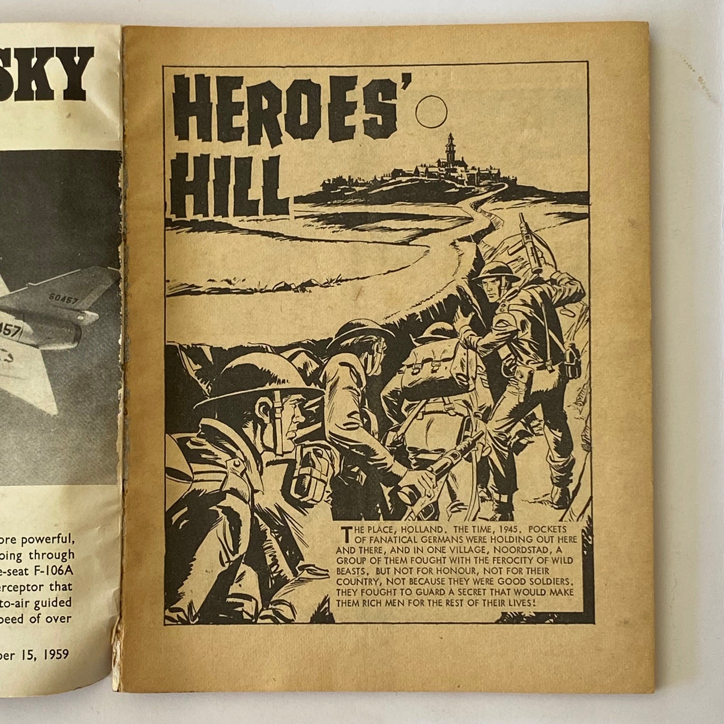 Commando War Comic #487 Heroes’ Hill 1970