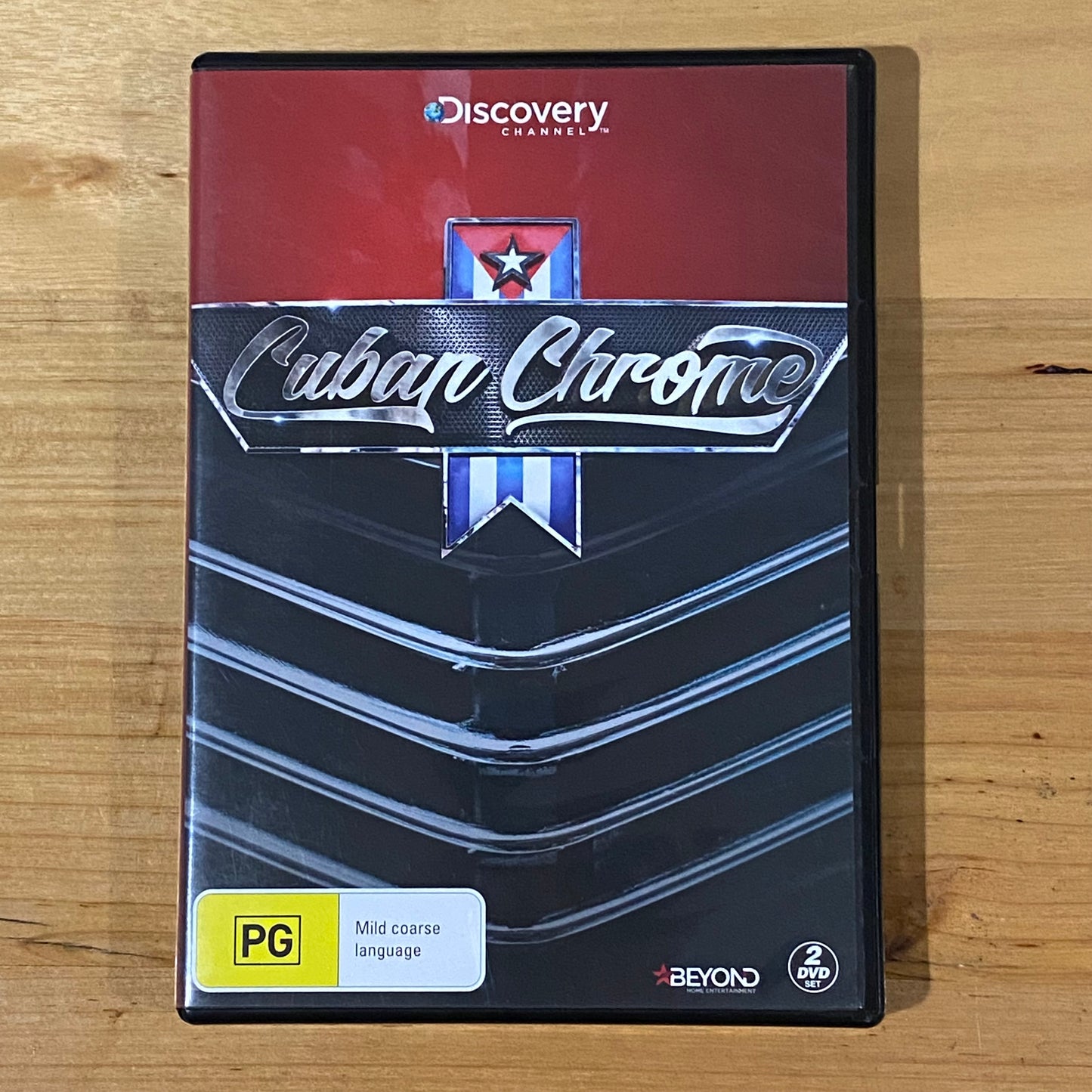 Cuban Chrome DVD Classic Cars Discovery Channel PAL 4 2-Disc VGC