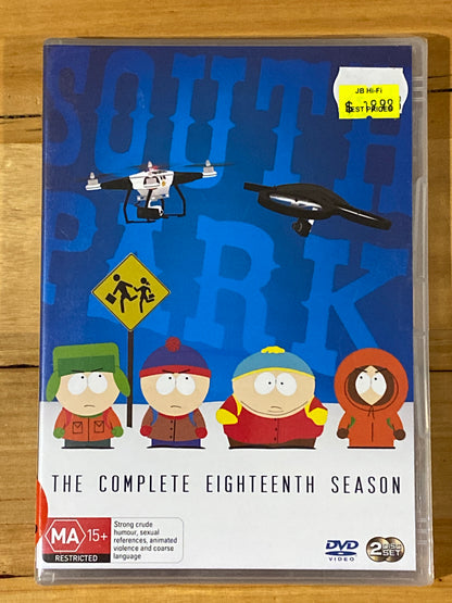 South Park Complete 17th and 18th Season DVD PAL 4 New Sealed