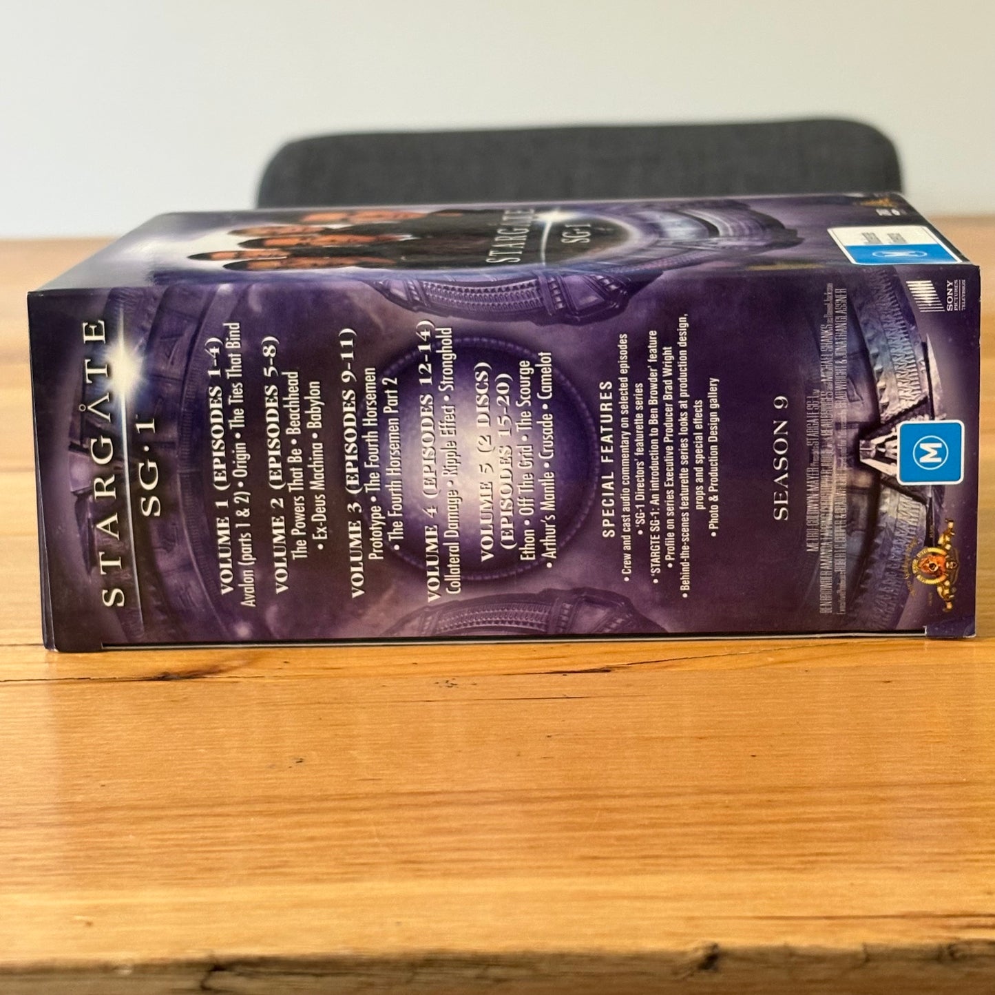 Stargate SG-1 Seasons 9 and 10 DVD Sci-fi Box-Sets PAL 4 VGC