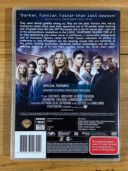V The Complete Set Seasons 1 & 2 DVD Sci-Fi PAL 4 VGC