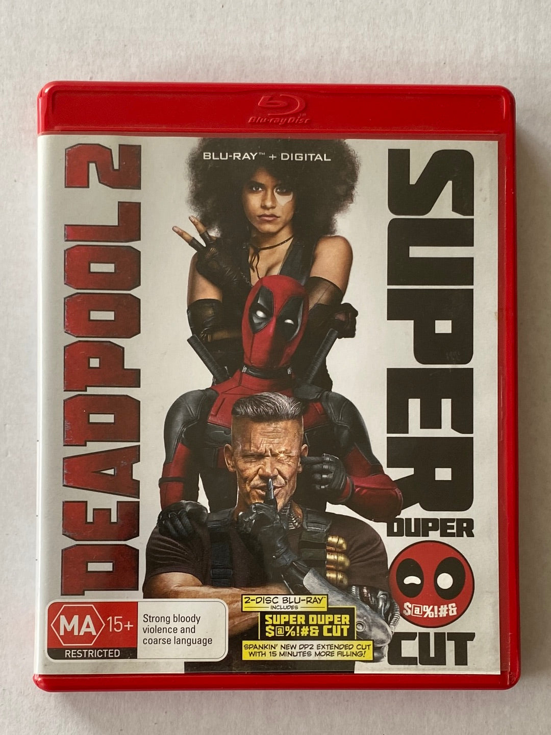 Deadpool 2 Super Duper Cut Blu-ray/Digital Copy VGC