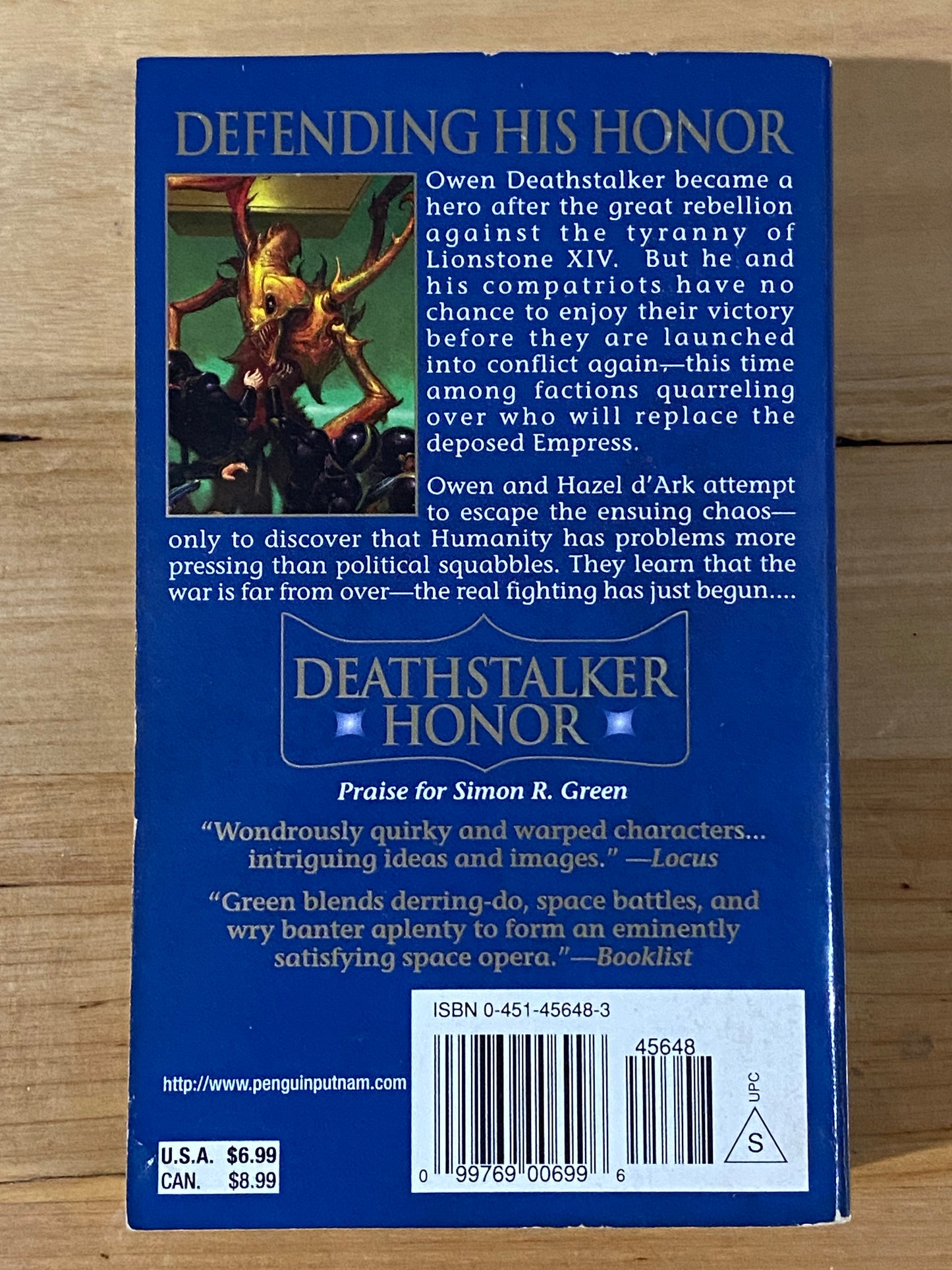 Deathstalker Honor by Simon R Green Paperback 1998 GD