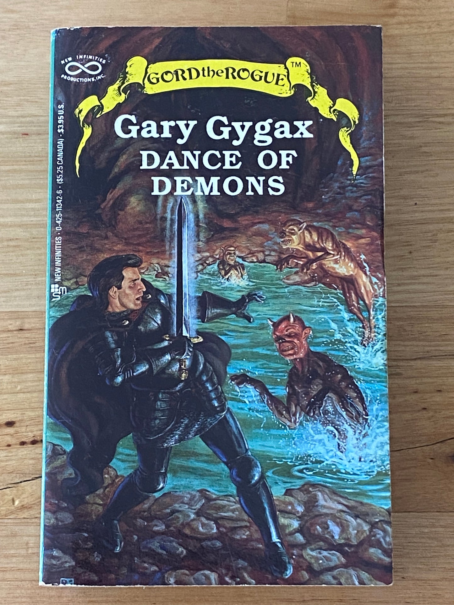 Gord The Rogue Gary Gygax 5 x Paperback Vintage First Editions GD