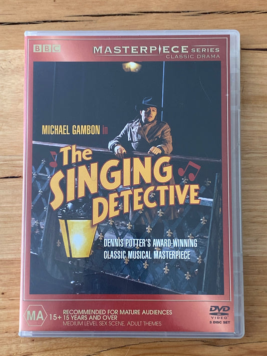 The Singing Detective DVD BBC Drama 3-Disc Set PAL 4 VGC