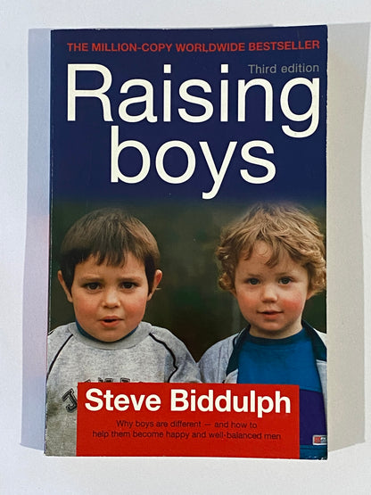 Steve Biddulph 3 Book Bundle Manhood Raising Boys VGC