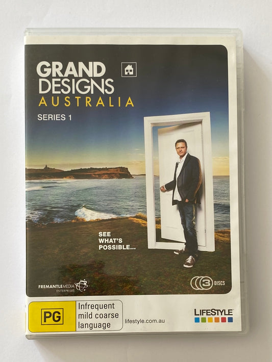 Grand Designs Australia Series 1-4 DVD Peter Maddison PAL 4 Pre-Owned VGC