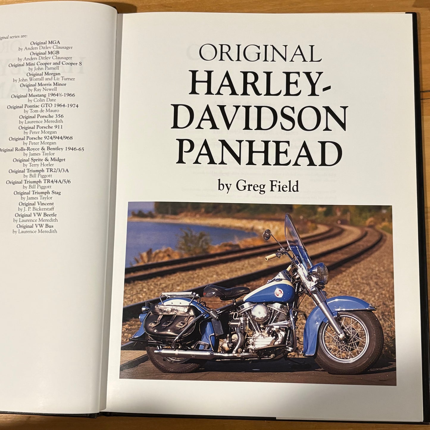 Original Harley-Davidson Panhead Restorer's Guide 1948-1965 Hardcover 2002 GD