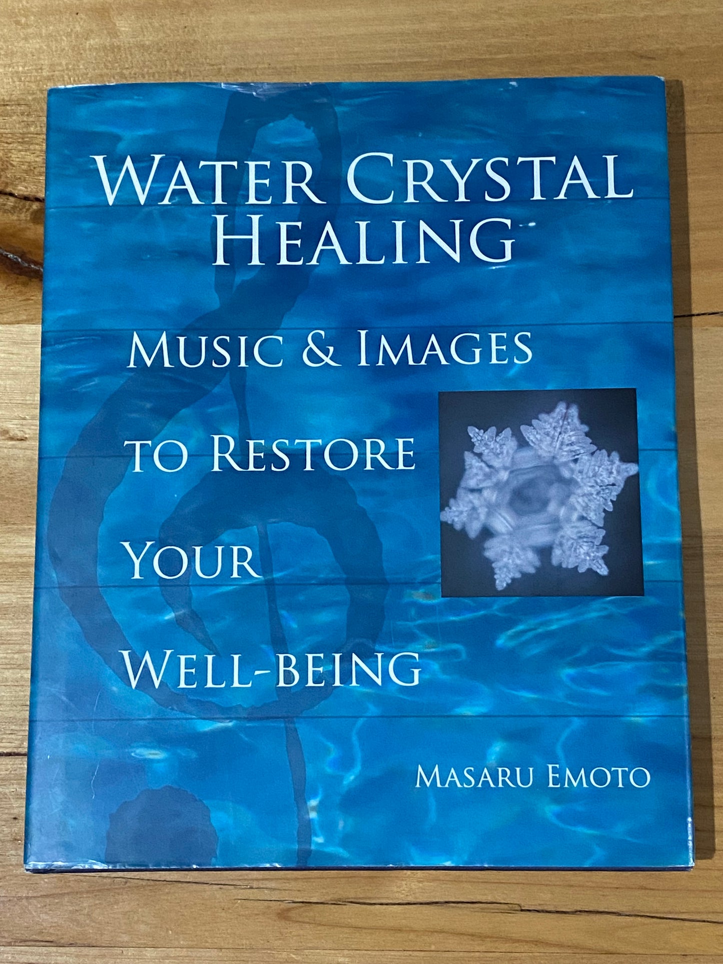 Water Crystal Healing by Masaru Emoto Hardcover Complete with 2 CDs 2006 GD