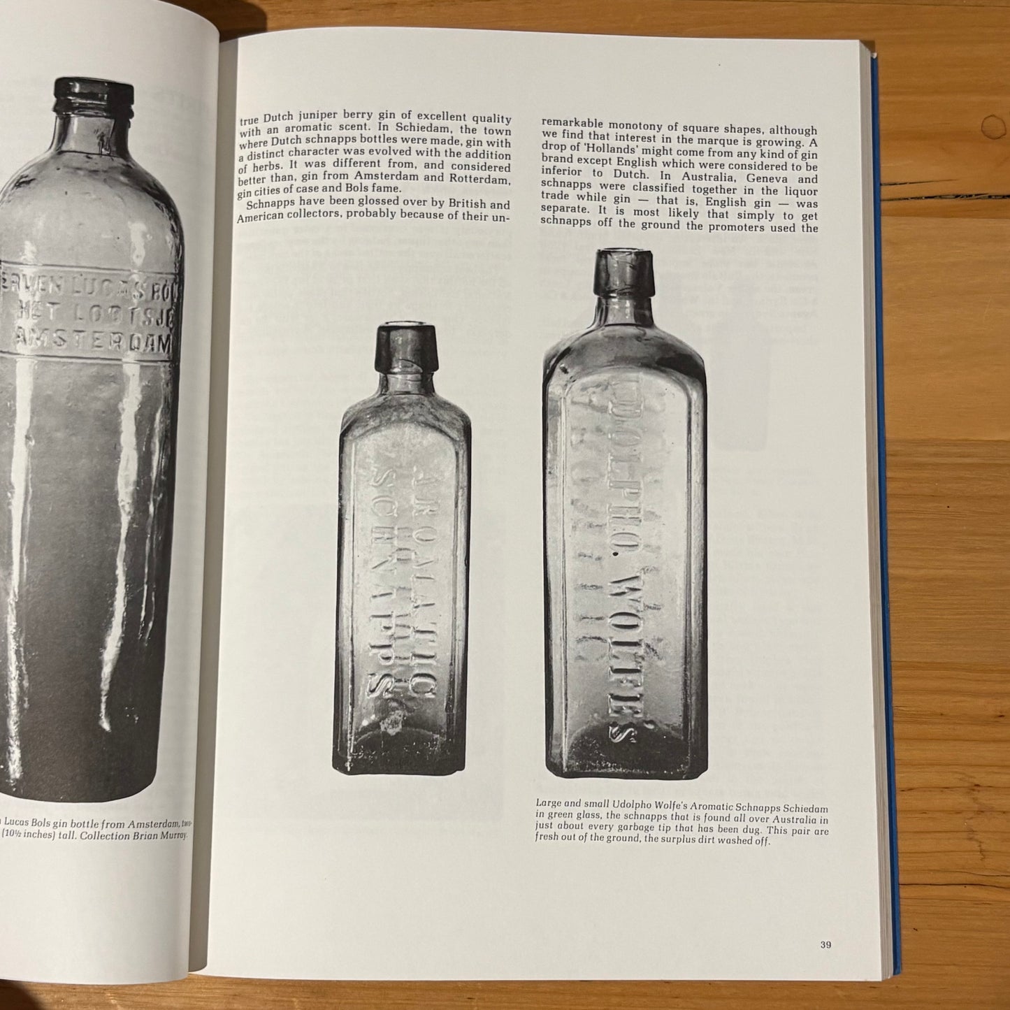 Antique Bottle Collecting in Australia John Vader Brian Murray Paperback 1979 GD