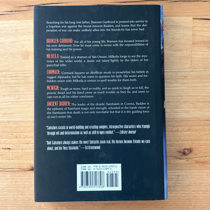 The Ancient by R.A. Salvatore Saga Of The First King Hardcover 2008 GD