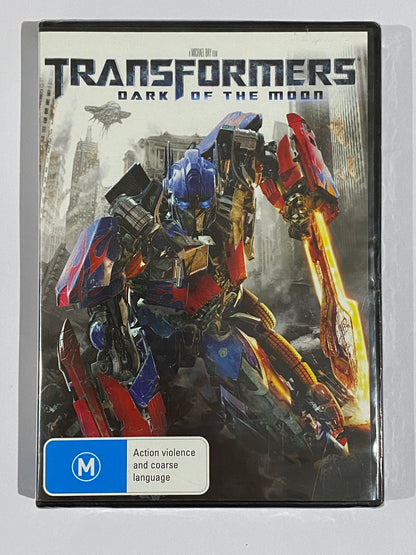 Transformers Dark Of The Moon DVD PAL 4 Brand New Sealed