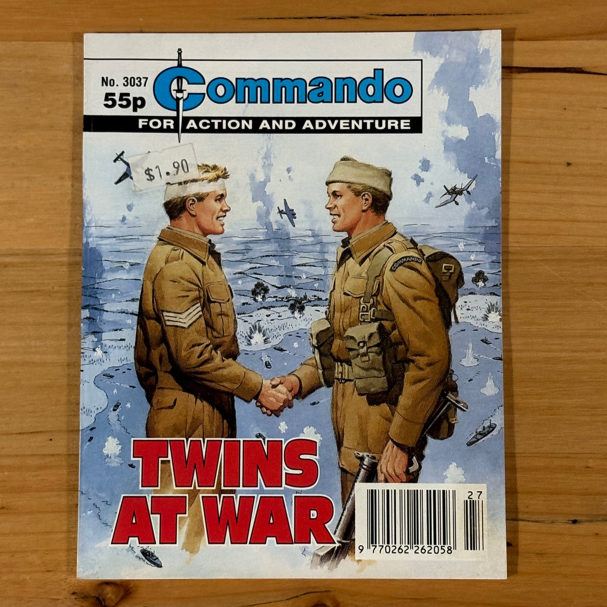 Commando War Comic Bundle x 10 Bundle Printed 1997 DC Thomson 289