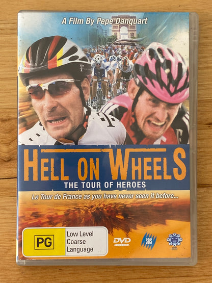 Tour De France DVD Bundle Cadel Evans Hell on Wheels PAL 4 VGC