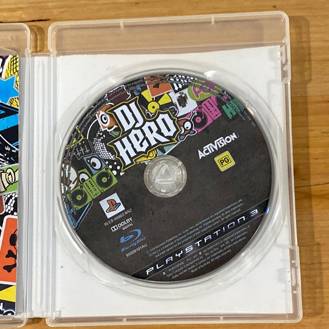 DJ Hero PS3 Disc Only VGC