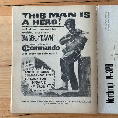 Commando War Comic #502 Sea Snatch 1970