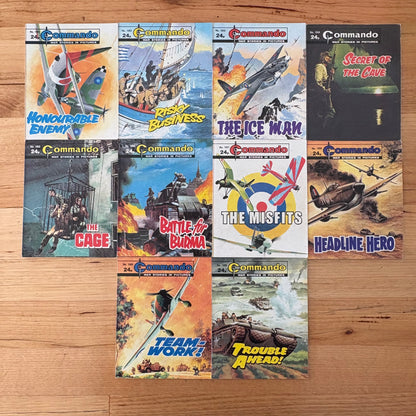 Commando War Comics 1951-1960 Complete Set DC Thomson GD
