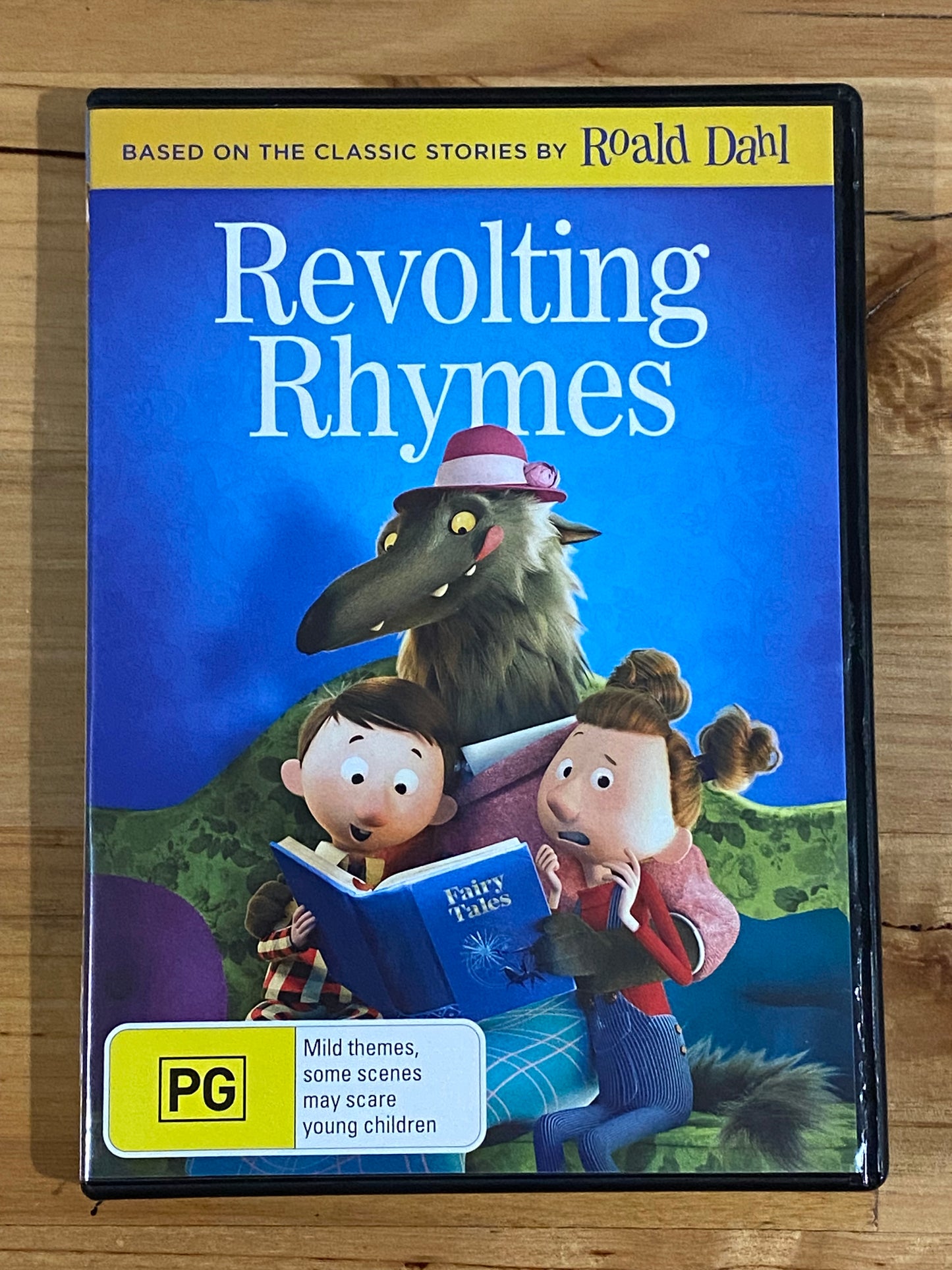 Revolting Rhymes DVD based on the classic Roald Dahl stories PAL 4 VGC