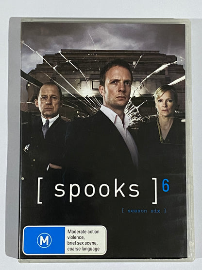 Spooks Season 5 & 6 DVD BBC TV Drama PAL 4 5-Disc Sets VGC