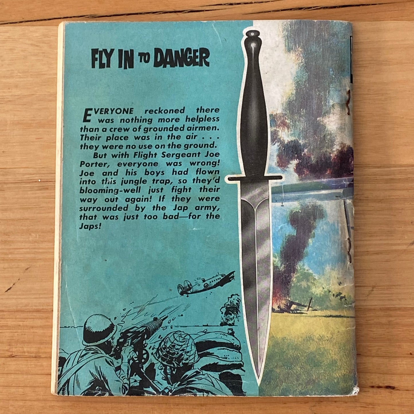 Commando War Comic #690 Fly In To Danger 1972