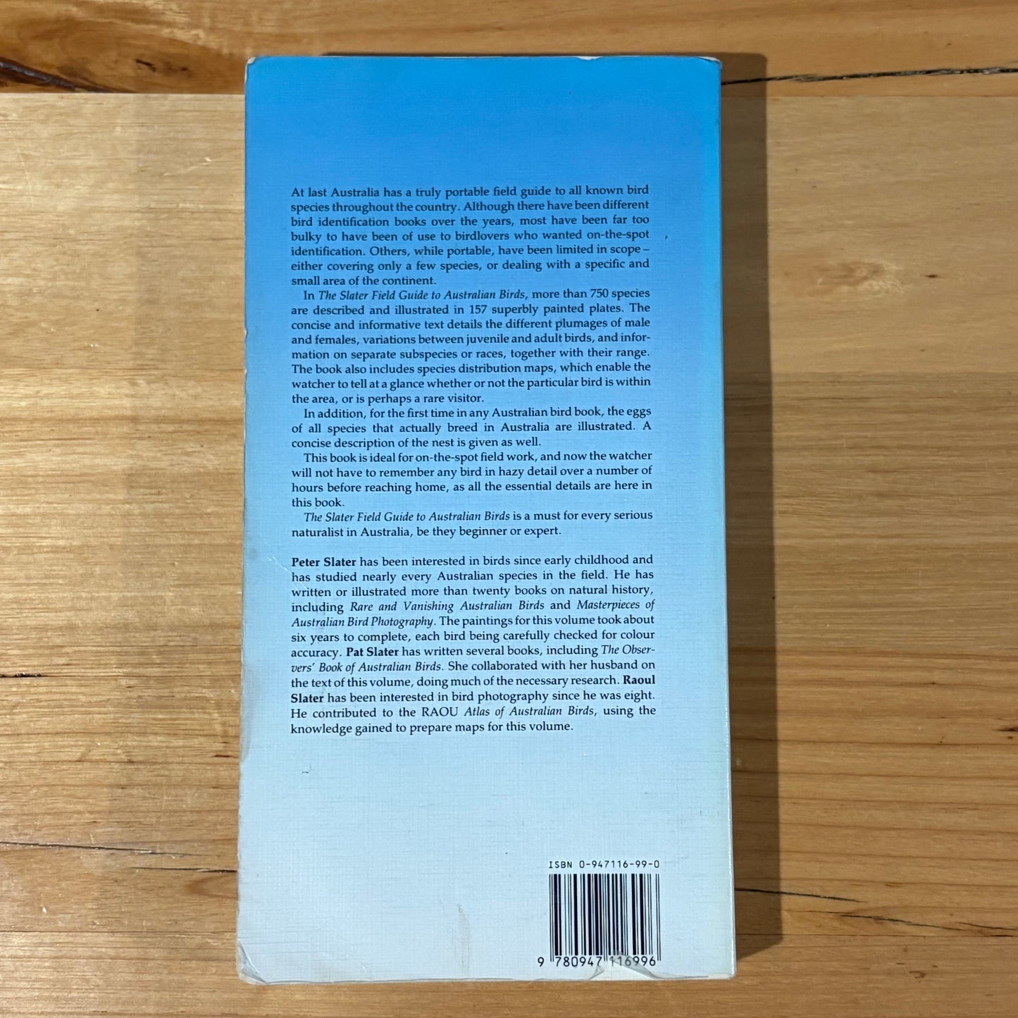 The Slater Field Guide To Australia Birds Revised Edition Paperback 1991 GD