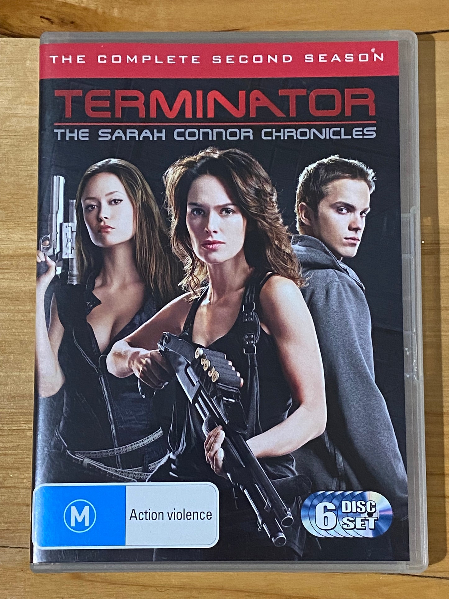 Terminator The Sarah Connor Chronicles Complete 1st and 2nd Season DVD PAL 4 New/VGC