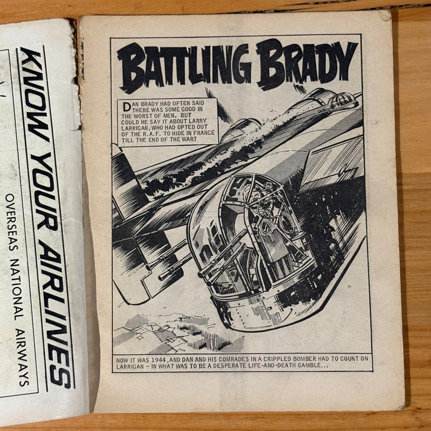 Commando War Comic #653 Battling Brady 1972