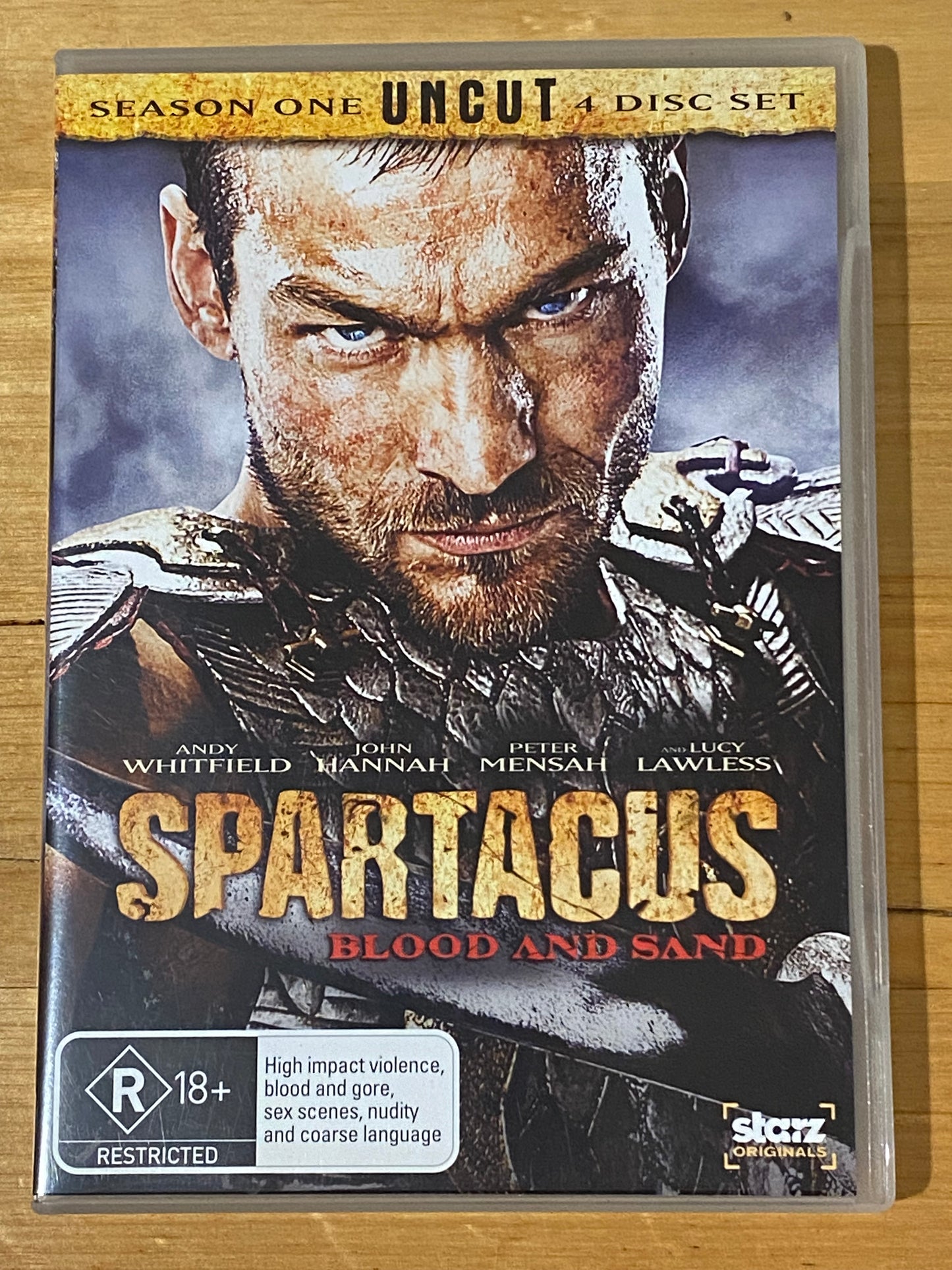 Spartacus Limited Edition Box-Set DVD 6-Disc Set NTSC 4 VGC