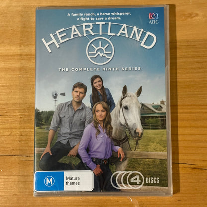 Heartland The Complete 7th and 9th Series DVD 4-Disc Set PAL 4 Series 9 New Sealed