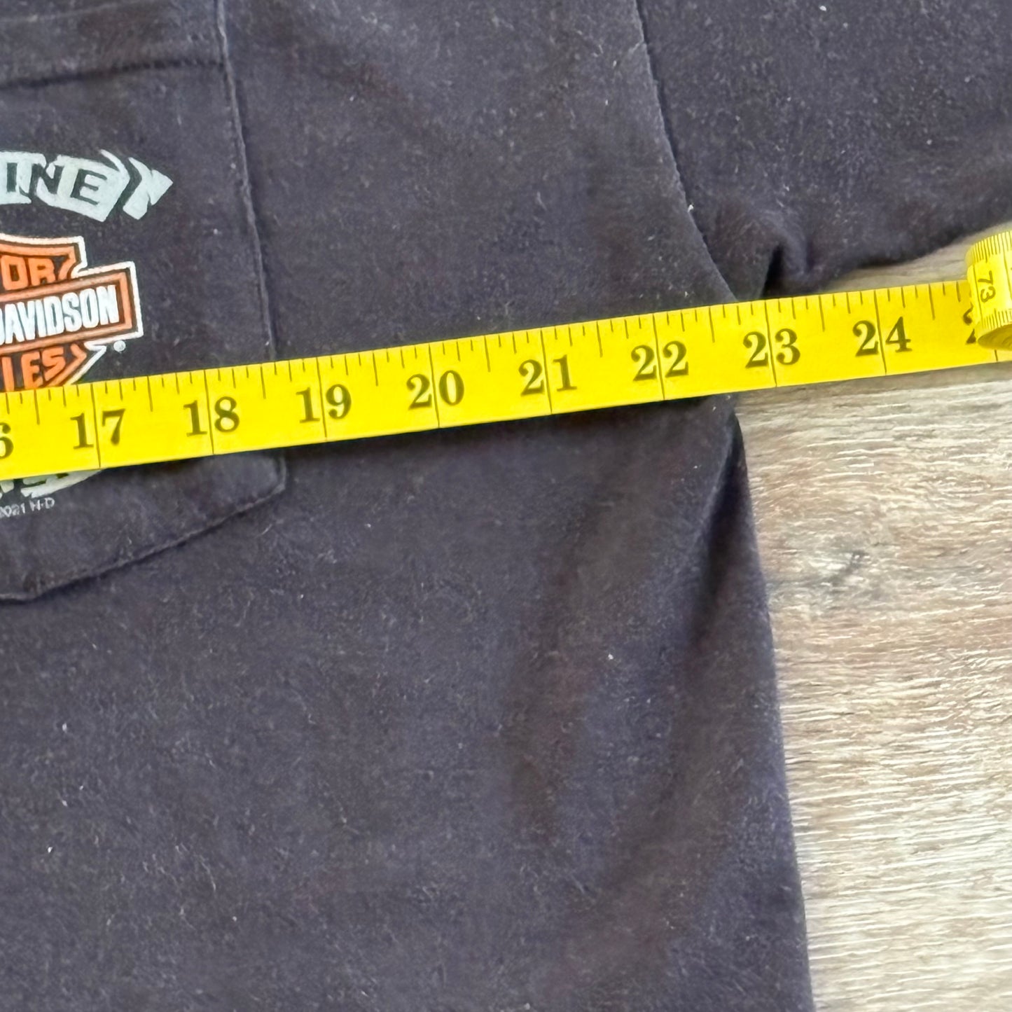 Harley Davidson T-Shirt Black Sz XL Short Sleeve Adamec 90th Anniversary