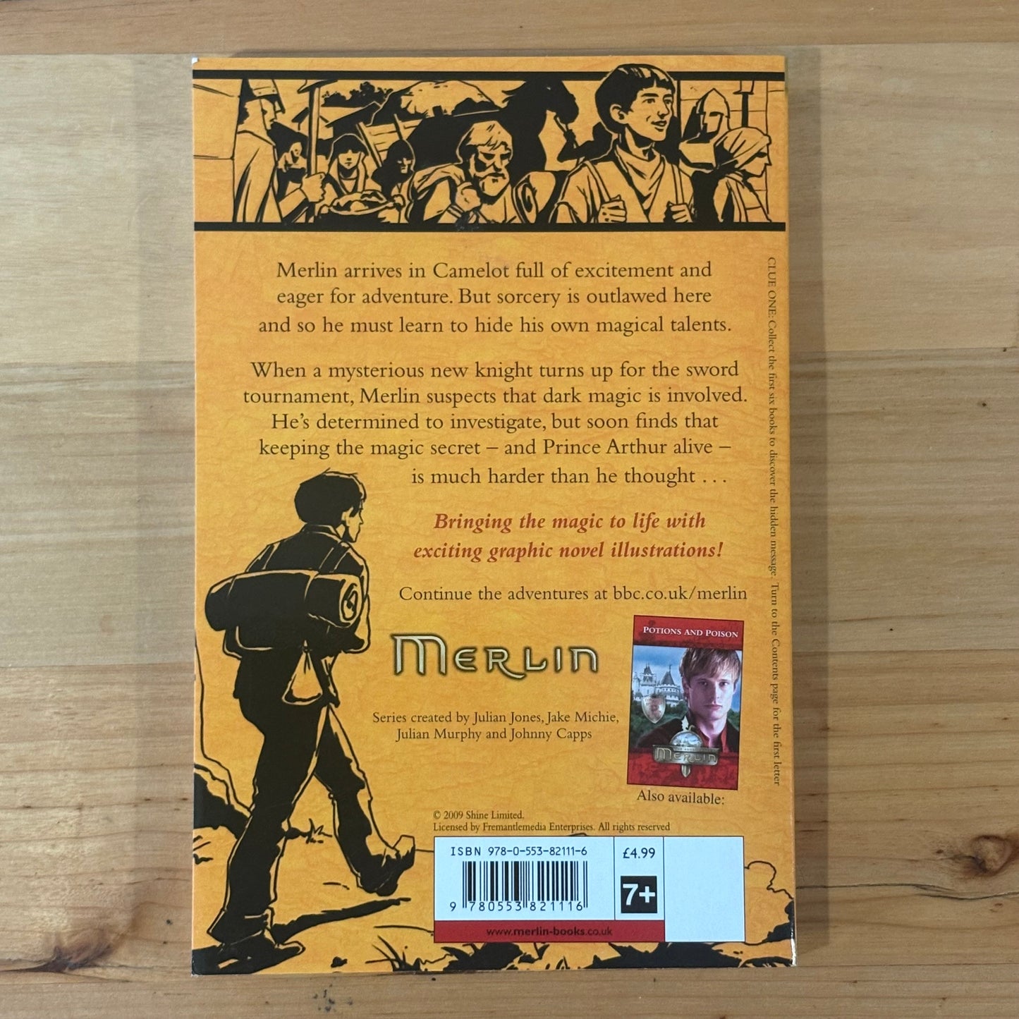 The Magic Begins The Adventures of Merlin Paperback 2009 GD