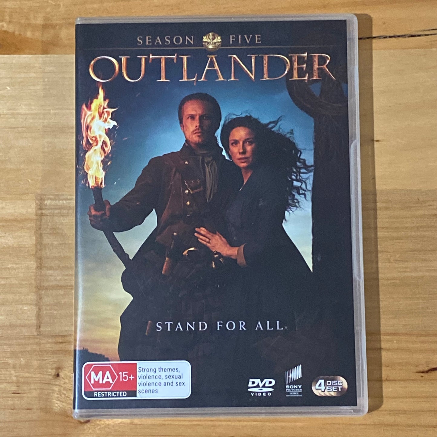 Outlander Season 5 DVD 4-Disc PAL 4 VGC