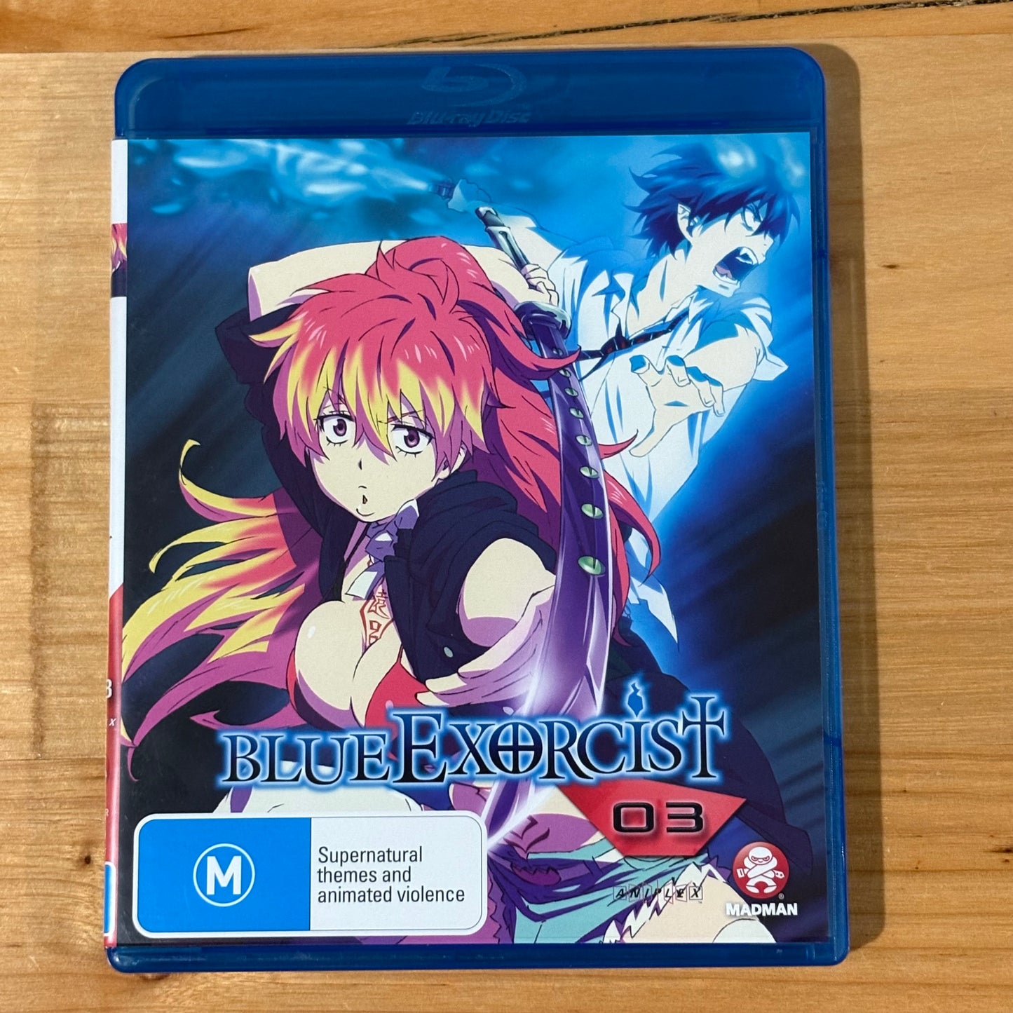 Blue Exorcist Collector's Edition Boxset Blu-Ray Anime Reg B VGC