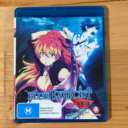Blue Exorcist Collector's Edition Boxset Blu-Ray Anime Reg B VGC