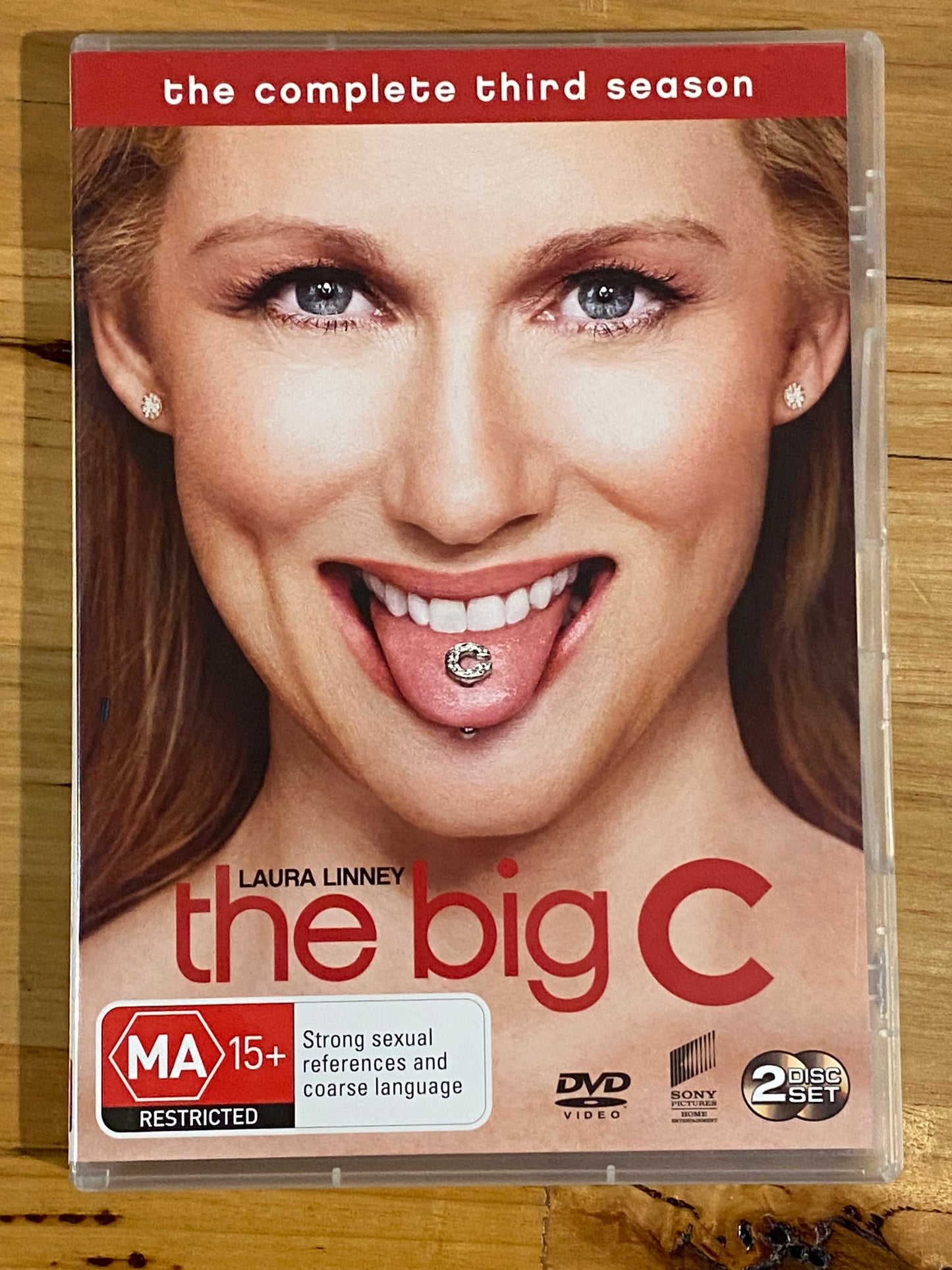 The Big C Complete Set DVD Seasons 1-4 Laura Linney PAL 4 VGC