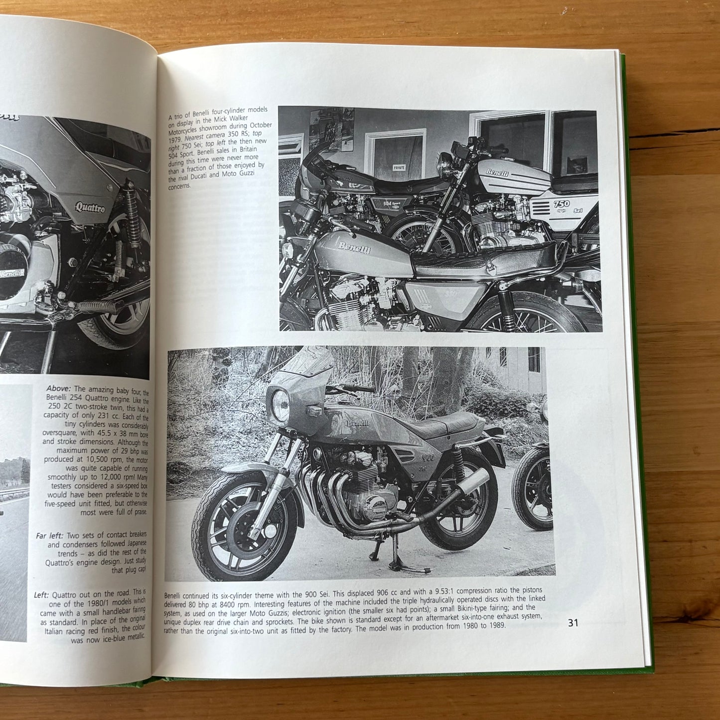 Mick Walker's Italian Classic Gallery The Road Bikes Hardcover 1991 GD