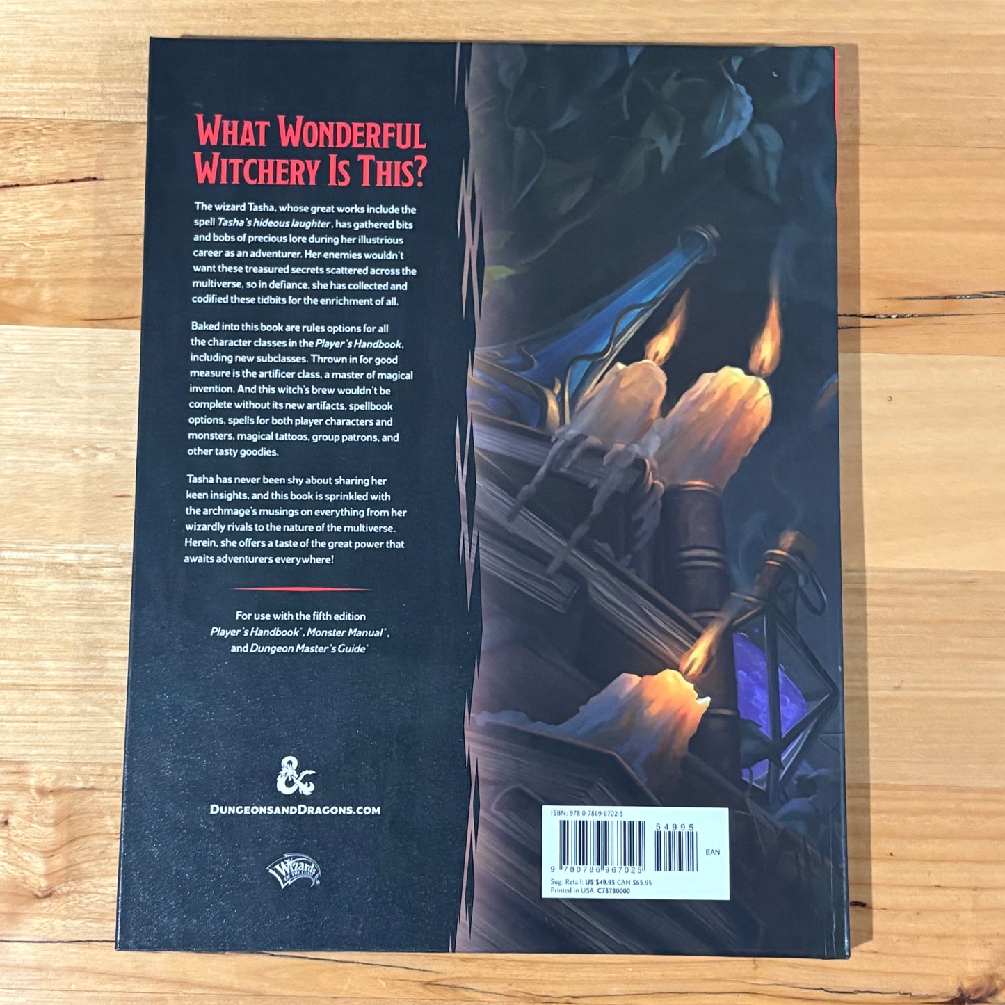 Tasha's Cauldron of Everything Dungeons & Dragons Hardcover 2020 GD