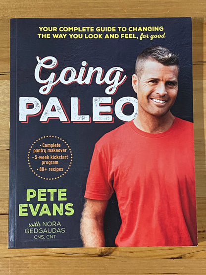 Going Paleo by Pete Evans Paperback GD