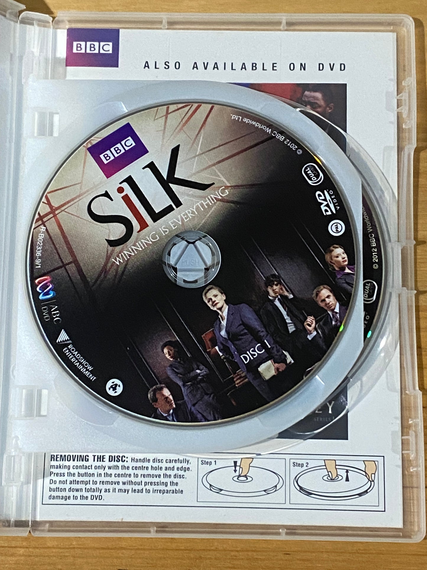 Silk Series 1-3 DVD BBC TV Drama 2 DVD Set PAL 4 VGC