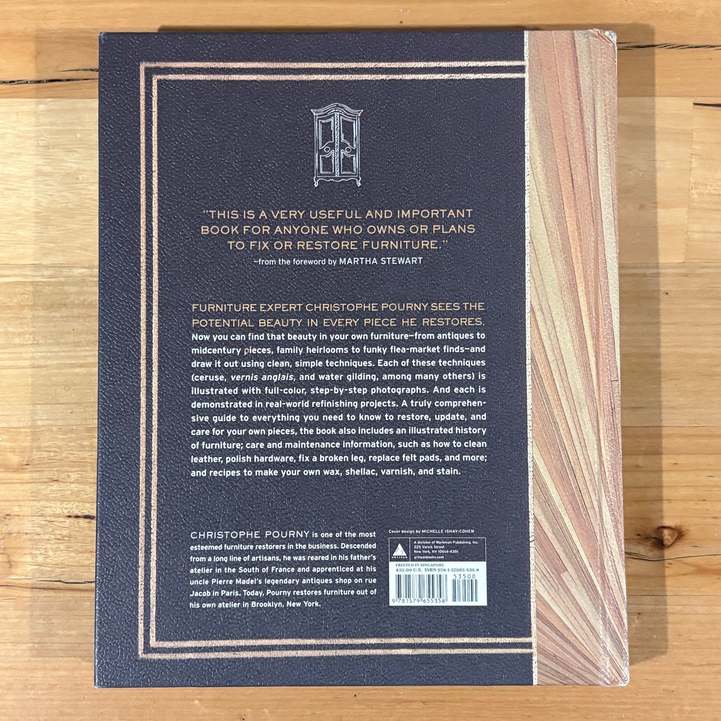 The Furniture Bible by Christopher Pourny Hardcover 2014 GD