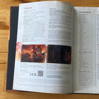 Dungeons & Dragons Dragonlance Shadow Of The Dragon Queen Hardcover First Print 2022 GD