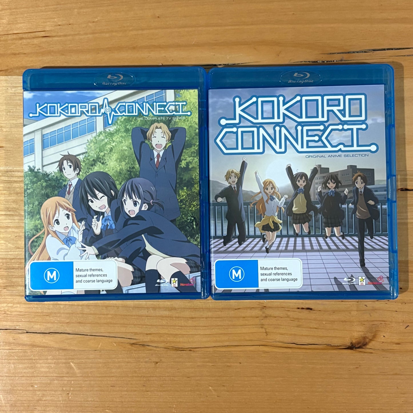 Kokora Connect Blu-ray Anime 2-Disc Set Region B VGC
