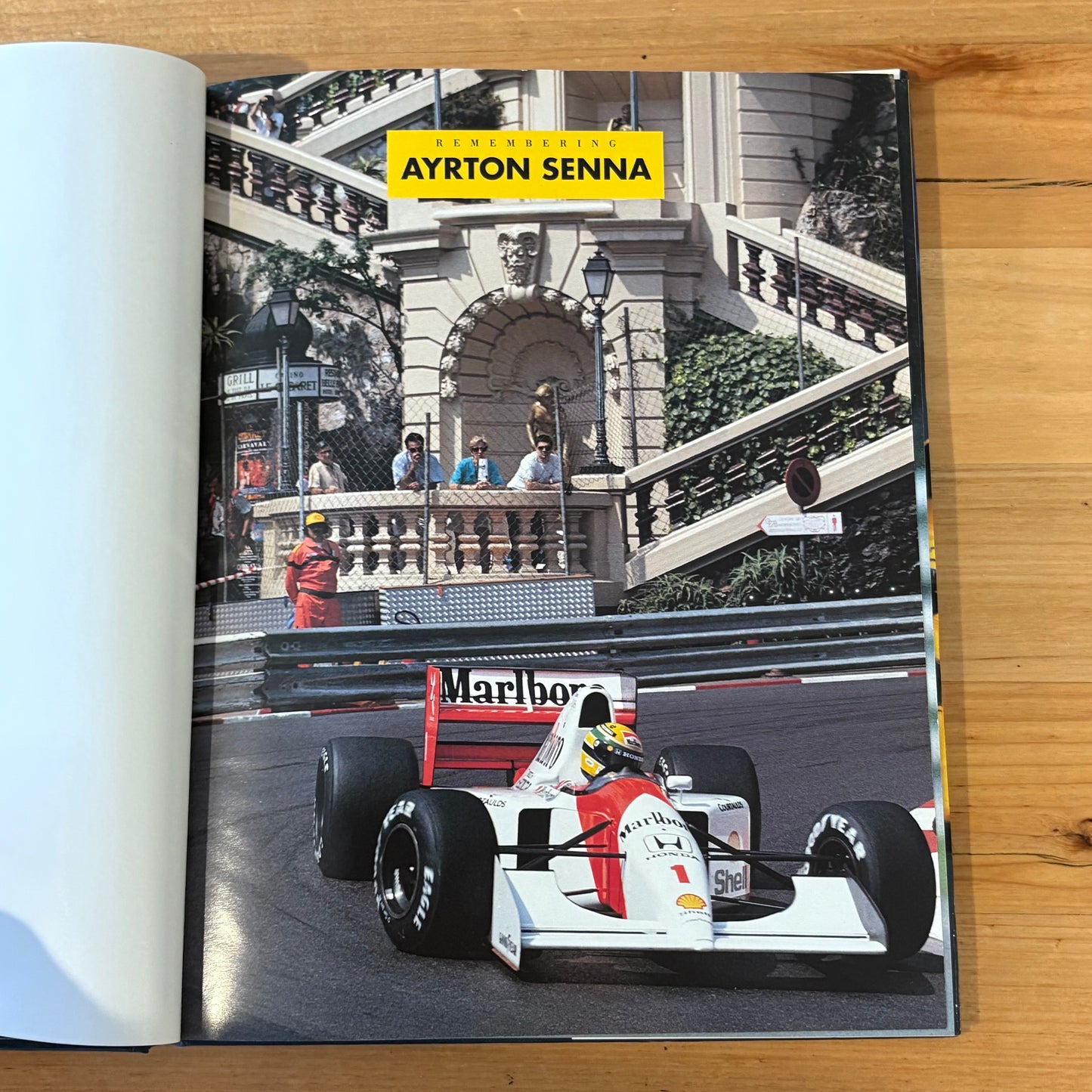 Remembering Ayrton Senna by Alan Henry Hardcover GD