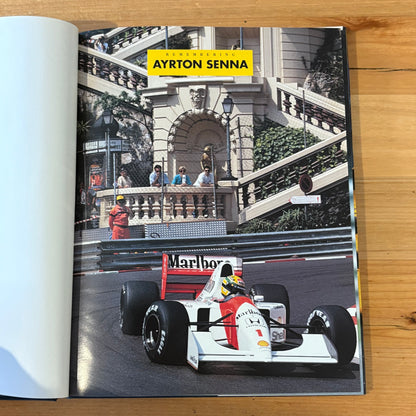 Remembering Ayrton Senna by Alan Henry Hardcover GD