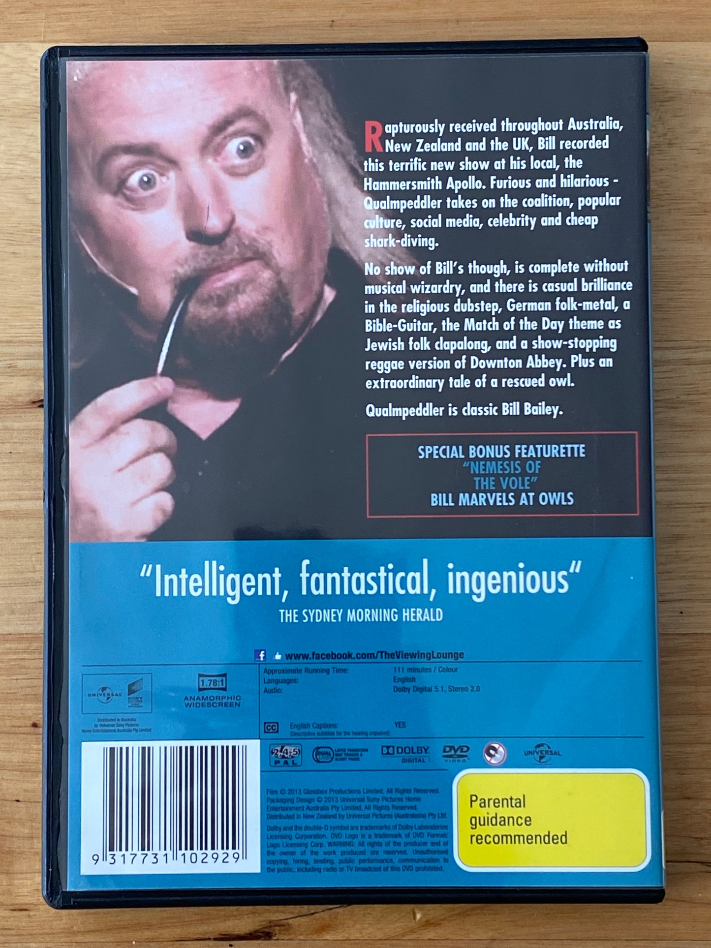 Bill Bailey DVD Bundle 4 Shows Cosmic Jam Qualmpeddler Bewilderness VGC