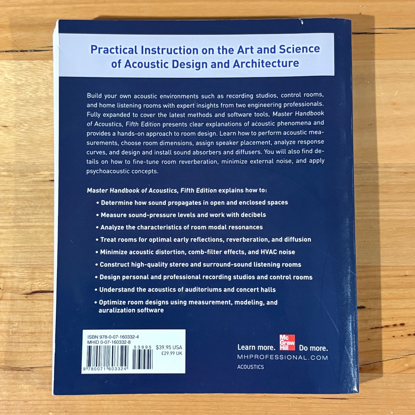 Master Handbook Of Accoustics 5th Edition GD